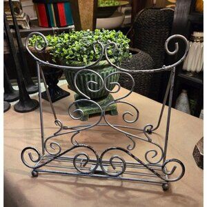 Paula Dean,  Book Easel Black & Gray Chippy Finish